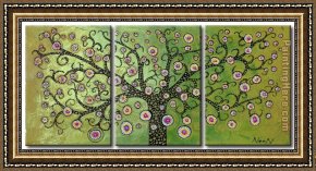 Abstract Framed Paintings - 92013 by Abstract
