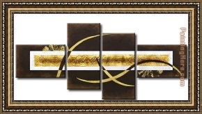 Abstract Framed Paintings - 92746 by Abstract