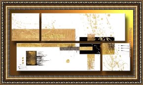 Abstract Framed Paintings - 92778 by Abstract