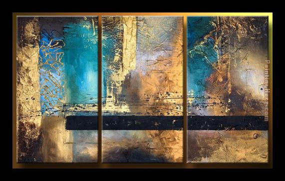 Abstract 93062 Framed Painting Abstract 93062 Framed Painting