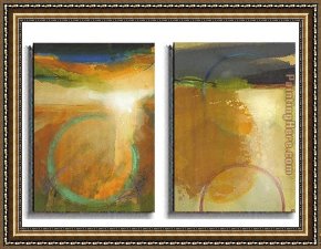 Abstract Framed Paintings - John McCormick Abstracts by Abstract