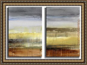 Lanie Loreth Framed Paintings - Lanie Loreth Summer Rain by Abstract