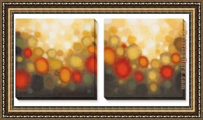 The Hunting Party Framed Paintings - Sean Jacobs Garden Party by Abstract