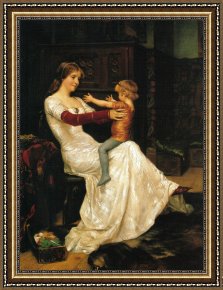 Caterina Cornaro, Queen of Cyprus Framed Paintings - Queen Blanka by Albert Edelfelt