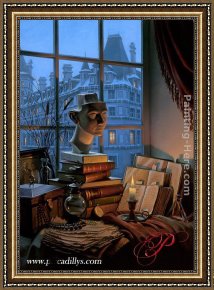 Butirskiy Framed Paintings - Treasured Past by Alexei Butirskiy