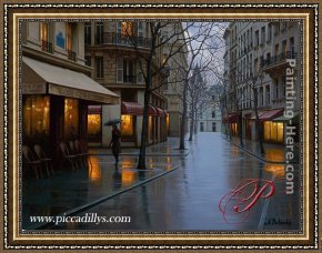 Butirskiy Framed Paintings - Viande d'Aubrac by Alexei Butirskiy