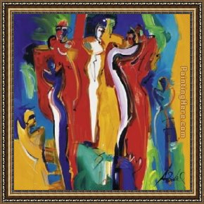 The Hunting Party Framed Paintings - Bachelor Party I by Alfred Gockel