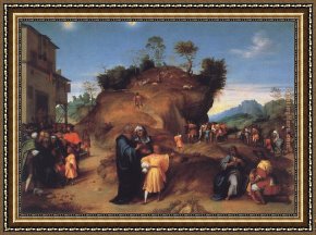Andrea I Appiani Framed Paintings - Stories of Joseph by Andrea del Sarto