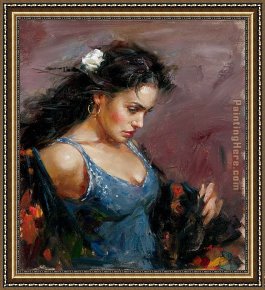 Andrew Atroshenko Framed Paintings - Gypsy by Andrew Atroshenko