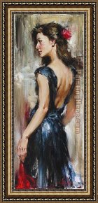 Andrew Atroshenko Framed Paintings - Loving Memory by Andrew Atroshenko