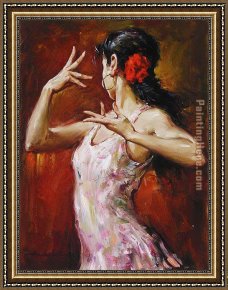 Andrew Atroshenko Framed Paintings - Passionate by Andrew Atroshenko