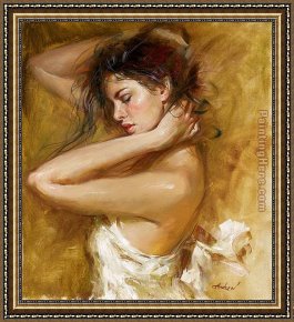 Andrew Atroshenko Framed Paintings - Simply Stunning by Andrew Atroshenko