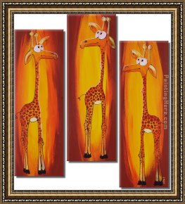 Fate Animals Framed Paintings - 7162 by Animal