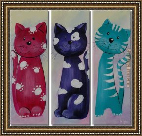 Fate Animals Framed Paintings - 7215 by Animal