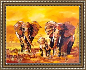 Fate Animals Framed Paintings - 8136 by Animal