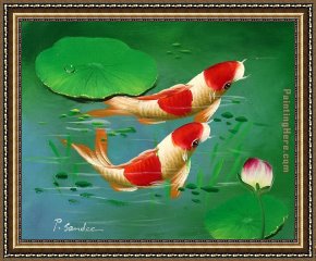Small Worlds II Framed Paintings - Underwater World 48 by Animal