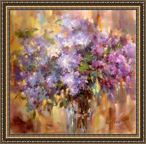 A Moment of Comfort Framed Paintings - Hold this Moment 3 by Anna Razumovskaya