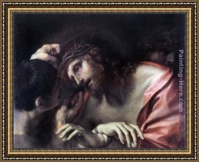 Annibale Carracci Framed Paintings - Mocking of Christ by Annibale Carracci