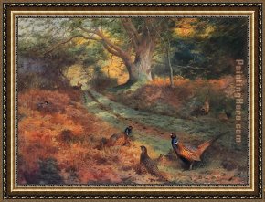 Archibald Thorburn Framed Paintings - The Bridle Path by Archibald Thorburn