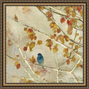 Cowboy Singing Framed Paintings - Singing II by Asia Jensen