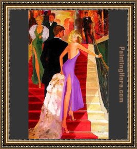 Grand Framed Paintings - The Grand Opera by Avtandil