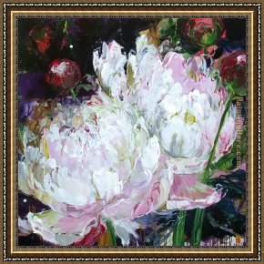 Burgers Framed Paintings - Defining Momen by Bobbie Burgers