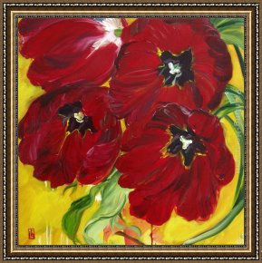 Burgers Framed Paintings - Gospel by Bobbie Burgers