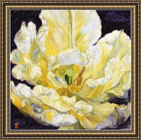 Burgers Framed Paintings - Intimations of Immortality by Bobbie Burgers