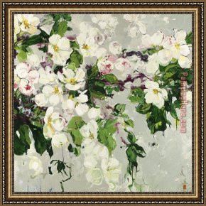 Burgers Framed Paintings - Your Fragrance by Bobbie Burgers