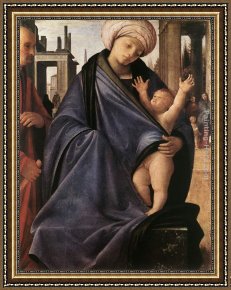 Bramantino Framed Paintings - Holy Family by Bramantino