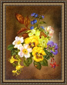 Diana Cecil, Countess of Oxford Framed Paintings - Autumn by Cecil Kennedy