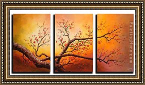 Those Blossoms You Gave So Freely 1 Framed Paintings - CPB0423 by Chinese Plum Blossom