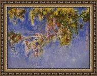 Claude Monet Wisteria 1 painting anysize 50% off - Wisteria 1 painting for  sale
