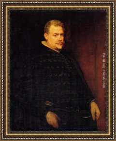 Diego Rodriguez De Silva Velazquez Framed Paintings - Don Juan Mateos by Diego Rodriguez de Silva Velazquez