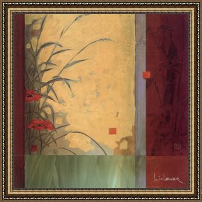 Dancing in The Wind Framed Paintings - Dancing in the Wind by Don Li-Leger