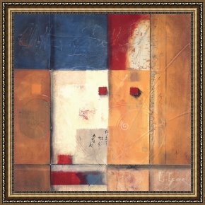 A Rough Journey Home Framed Paintings - Oriental Journey II by Don Li-Leger