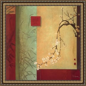 Spring Framed Paintings - Spring Chorus by Don Li-Leger