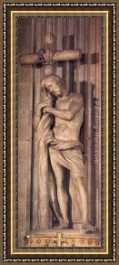 Flagellation Framed Paintings - Flagellation of Christ by Edme Bouchardon