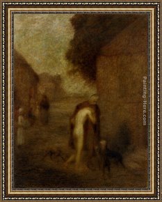 Edward Stott Framed Paintings - The Prodigal Son by Edward Stott