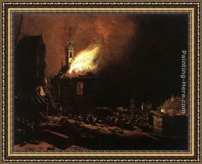 Jazz Explosion II Framed Paintings - The Explosion of the Delft magazine by Egbert van der Poel