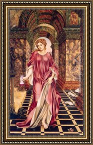 Morgan Framed Paintings - Medea by Evelyn de Morgan