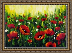 Mercado De Flores (the Flower Vendor) Framed Paintings - 21147 by flower