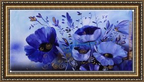 Mercado De Flores (the Flower Vendor) Framed Paintings - 21364 by flower