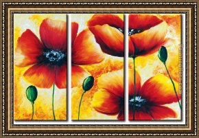 Mercado De Flores (the Flower Vendor) Framed Paintings - 21532 by flower