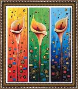 Mercado De Flores (the Flower Vendor) Framed Paintings - 22170 by flower