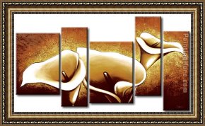 Mercado De Flores (the Flower Vendor) Framed Paintings - 22194 by flower