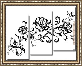 Mercado De Flores (the Flower Vendor) Framed Paintings - 22288 by flower