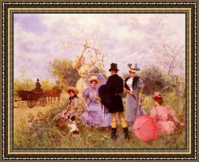 Flores Framed Paintings - Flores Silvestres by Francisco Miralles