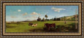 Frederic Bazille Framed Paintings - Saint-Saveur by Frederic Bazille