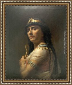 The King And The Beggar-maid Framed Paintings - King David by Frederick Arthur Bridgman